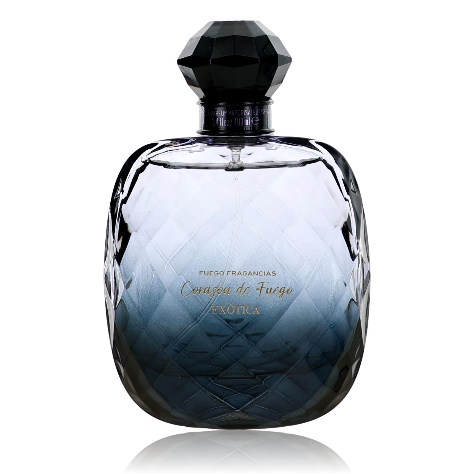 Corazon De Fuego Exotica by Fuego Fragancias, 3.4oz EDP Spray women UNBOXED by Fuego Fragancias