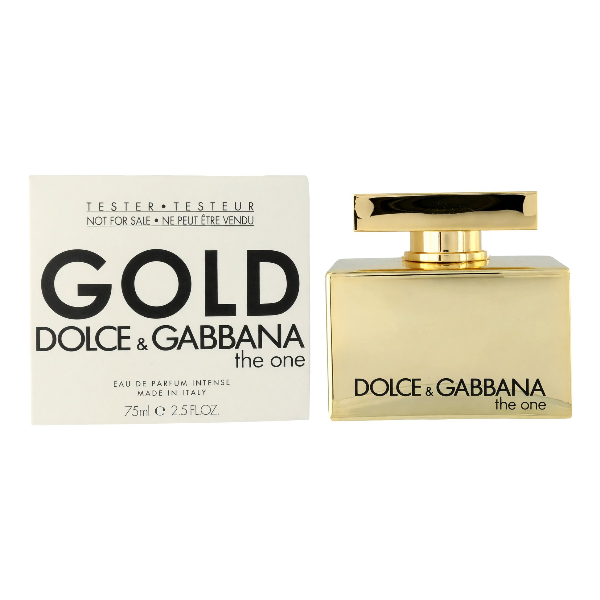 The One Gold by Dolce & Gabanna, 2.5 oz EDP Intense Spray TESTER by Dolce & Gabbana