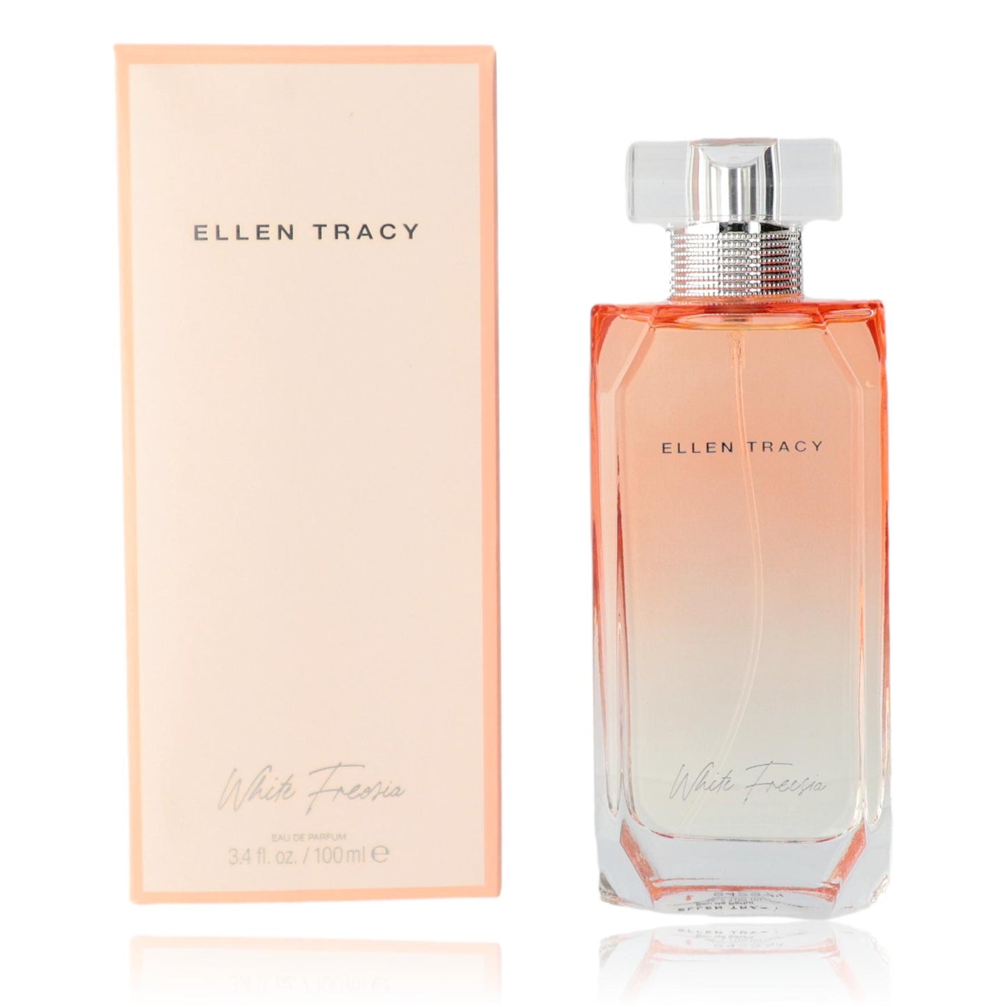 White Freesia by Ellen Tracy, 3.4 oz EDP Spray for Women by Ellen Tracy