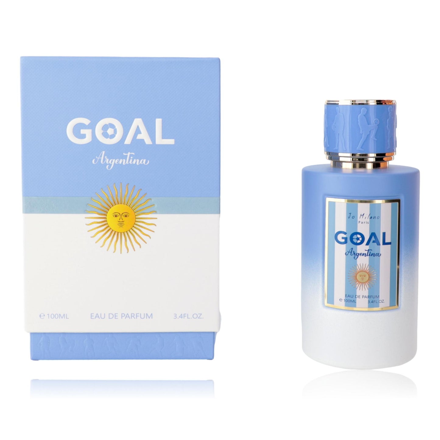 Goal Argentina by Jo Milano, 3.4 oz EDP Spray for Unisex by Jo Milano