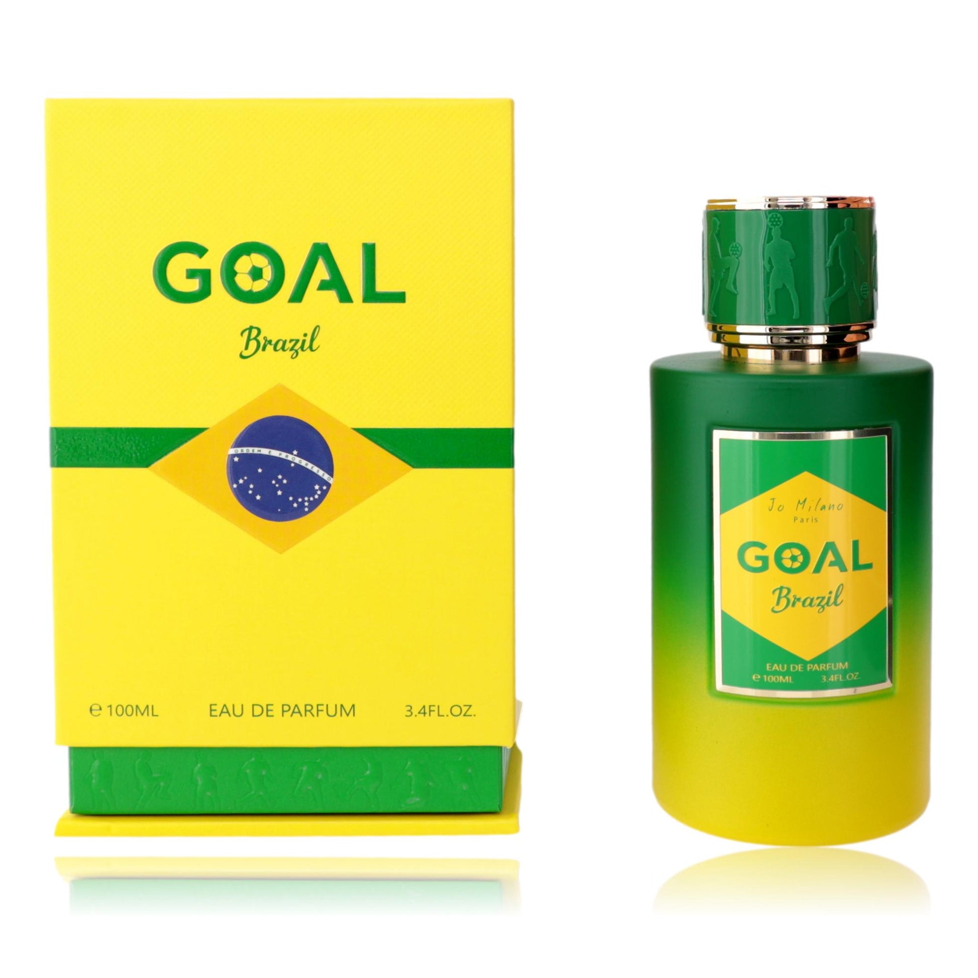 Goal Brazil by Jo Milano, 3.4 oz EDP Spray for Unisex by Jo Milano