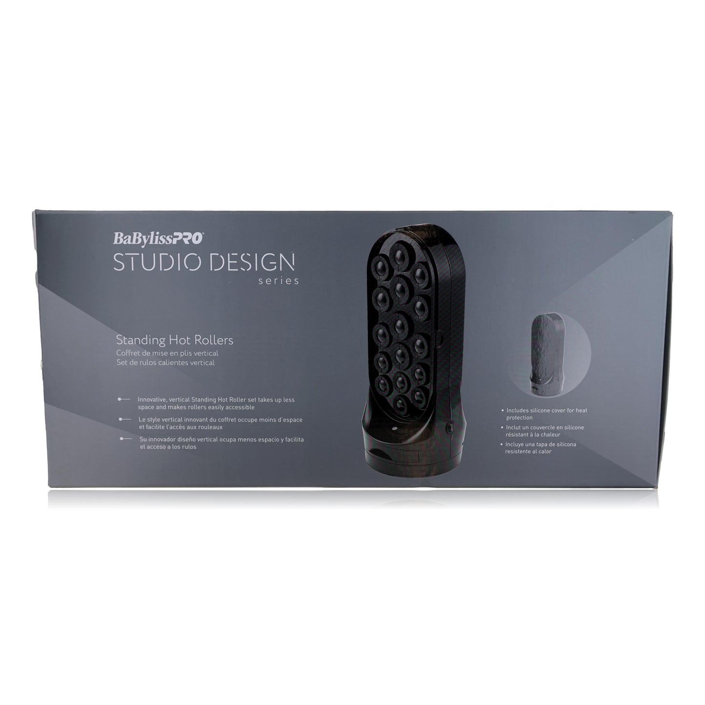 Studio Design Series Standing Hot Rollers by BaBylissPRO, 16 Pieces by BaBylissPRO