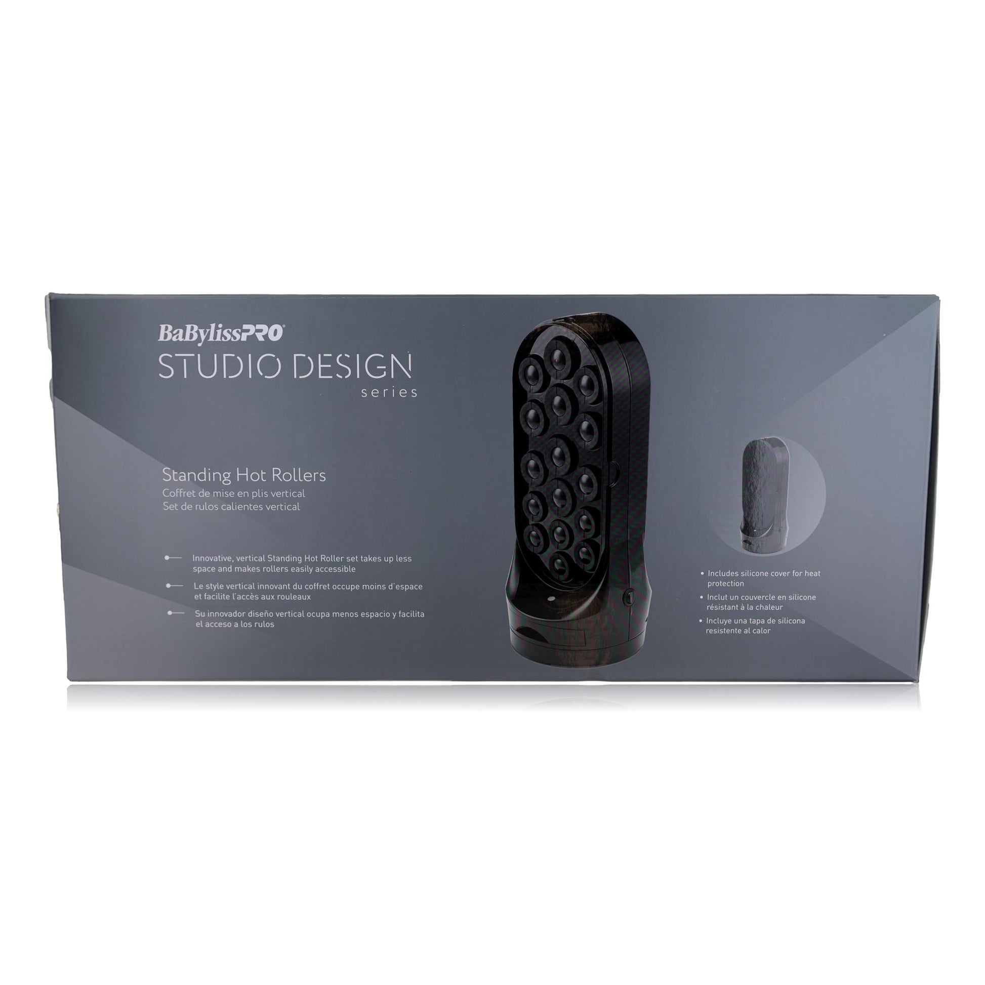 Studio Design Series Standing Hot Rollers by BaBylissPRO, 16 Pieces by BaBylissPRO