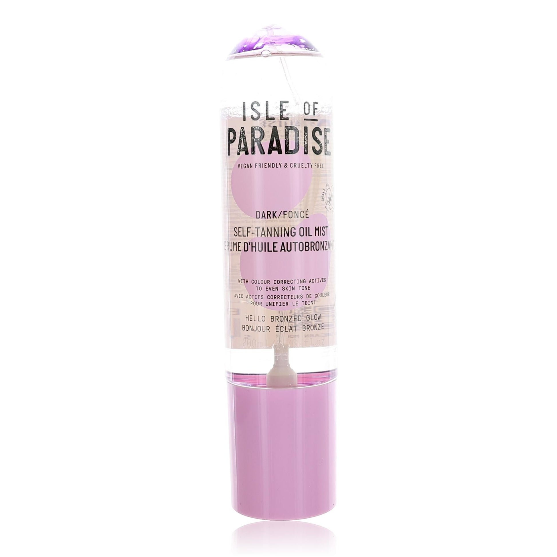 Isle of Paradise Self Tanning Oil Mist, 6.7oz Self Tanner - Dark by Isle of Paradise
