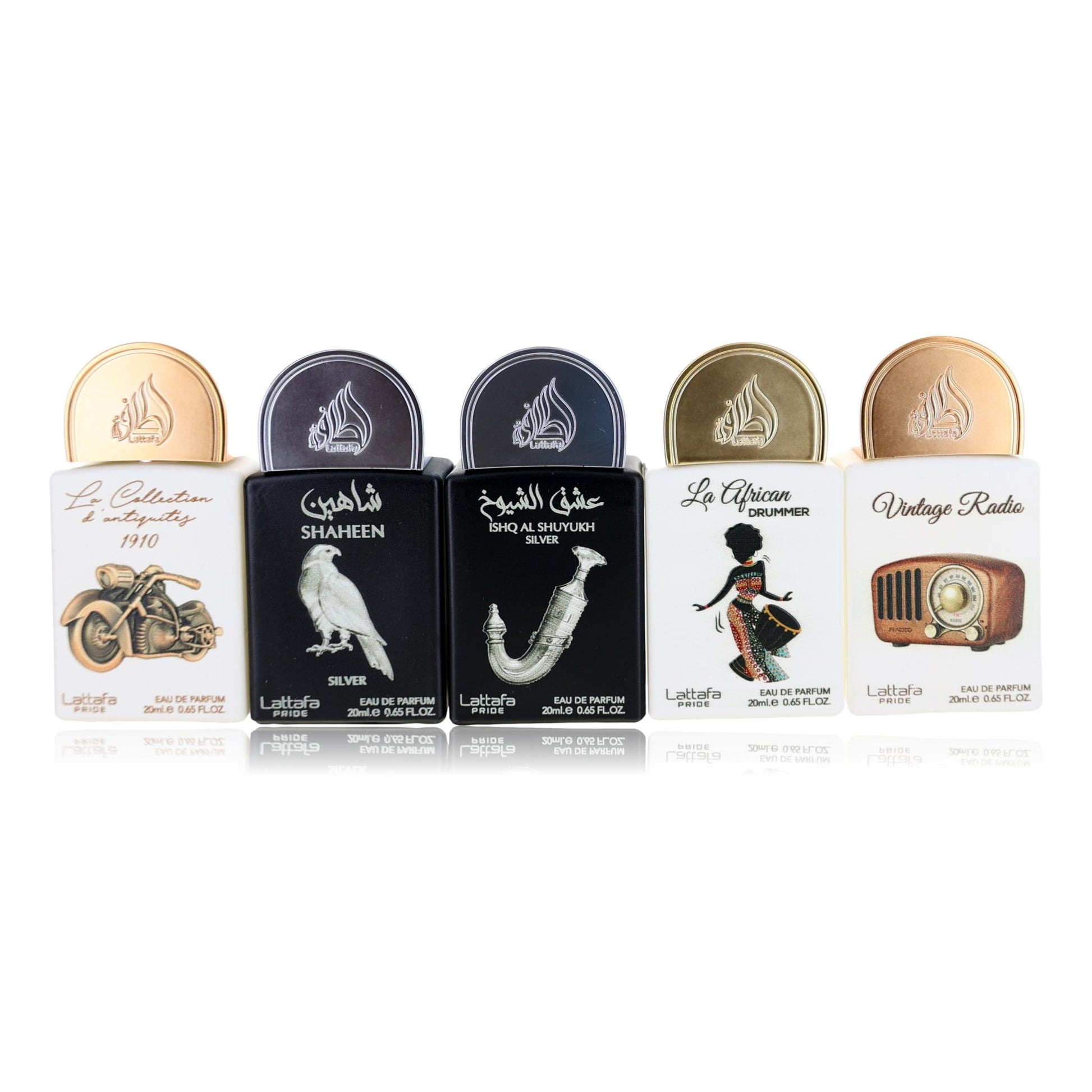 Lattafa Pride Collection No.5 by Lattafa, 5 Piece Set for Unisex by Lattafa