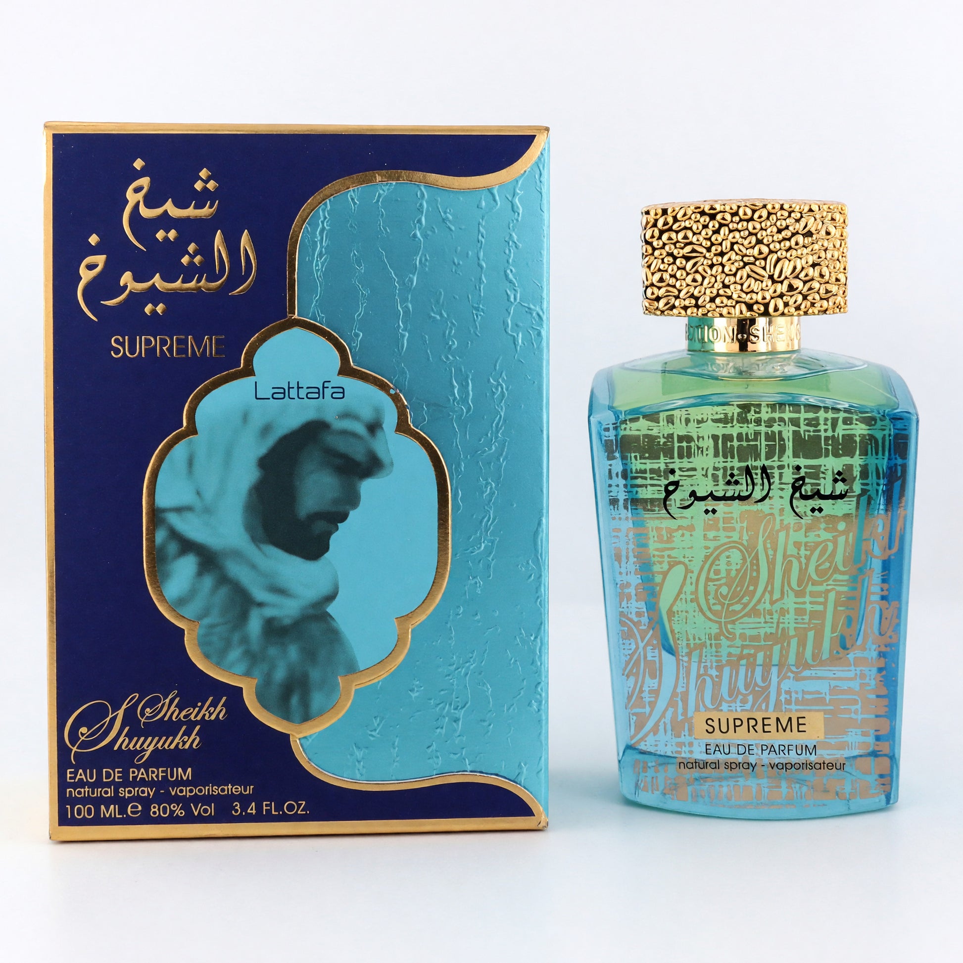 Lattafa Sheikh Al Shuyukh Supreme by Lattafa, 3.4oz EDP Spray for Unisex by Lattafa