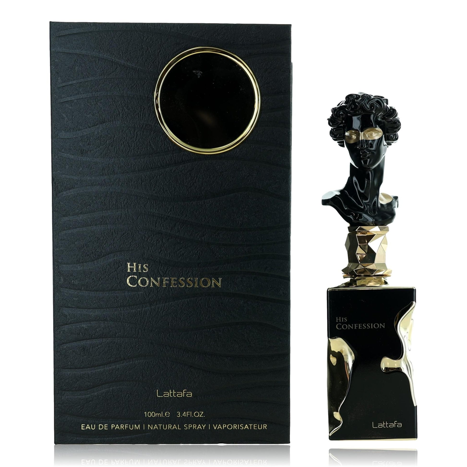 His Confession by Lattafa, 3.4 oz EDP Spray for Men by Lattafa