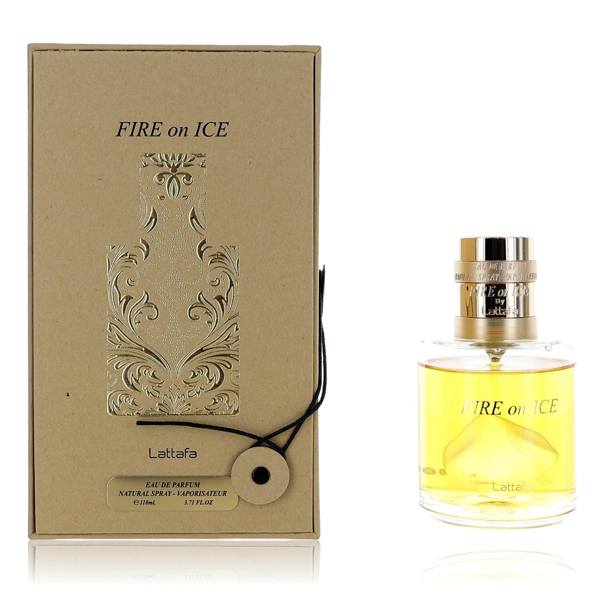 Fire on Ice by Lattafa, 3.71 oz EDP Spray for Unisex by Lattafa