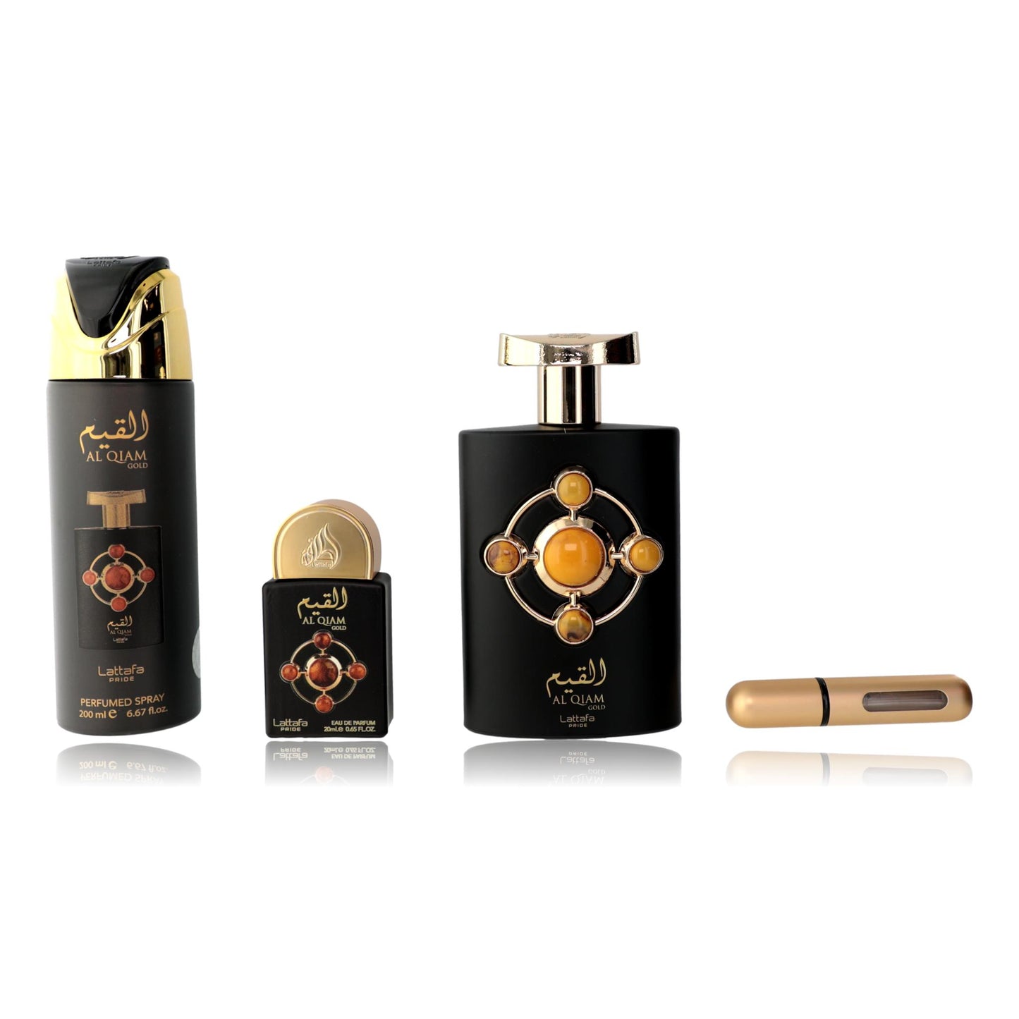 Al Qiam by Lattafa, 3 Piece Gift Set for Unisex by Lattafa