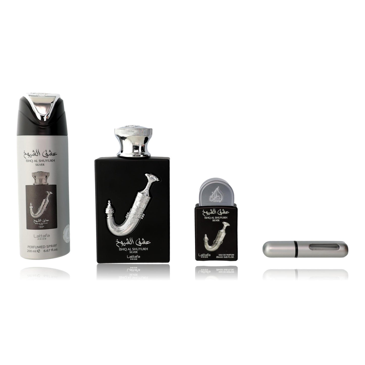 Ishq Al Shuyukh by Lattafa, 3 Piece Gift Set for Unisex by Lattafa