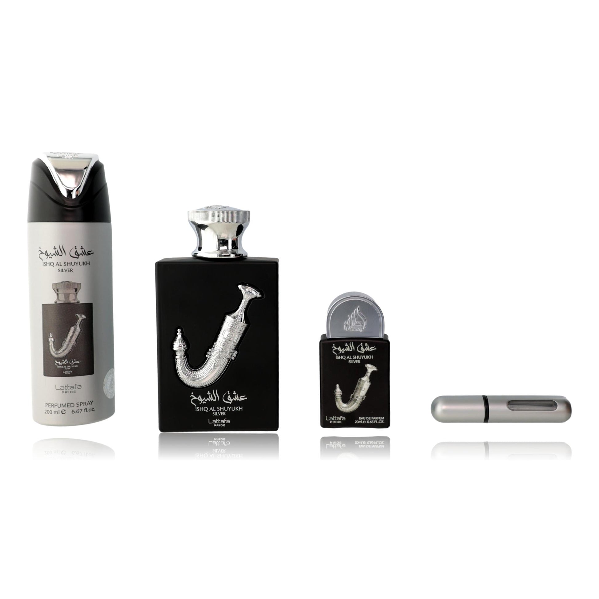 Ishq Al Shuyukh by Lattafa, 3 Piece Gift Set for Unisex by Lattafa