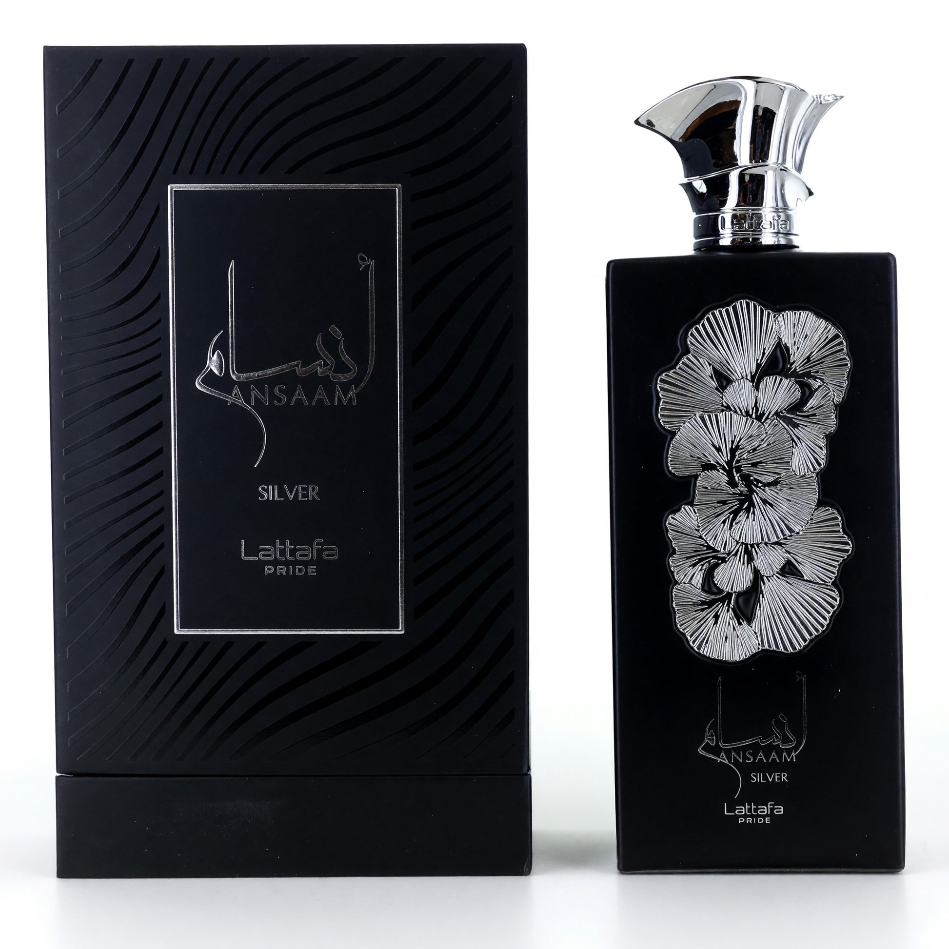 Ansaam Silver by Lattafa, 3.4 oz EDP Spray for Unisex by Lattafa