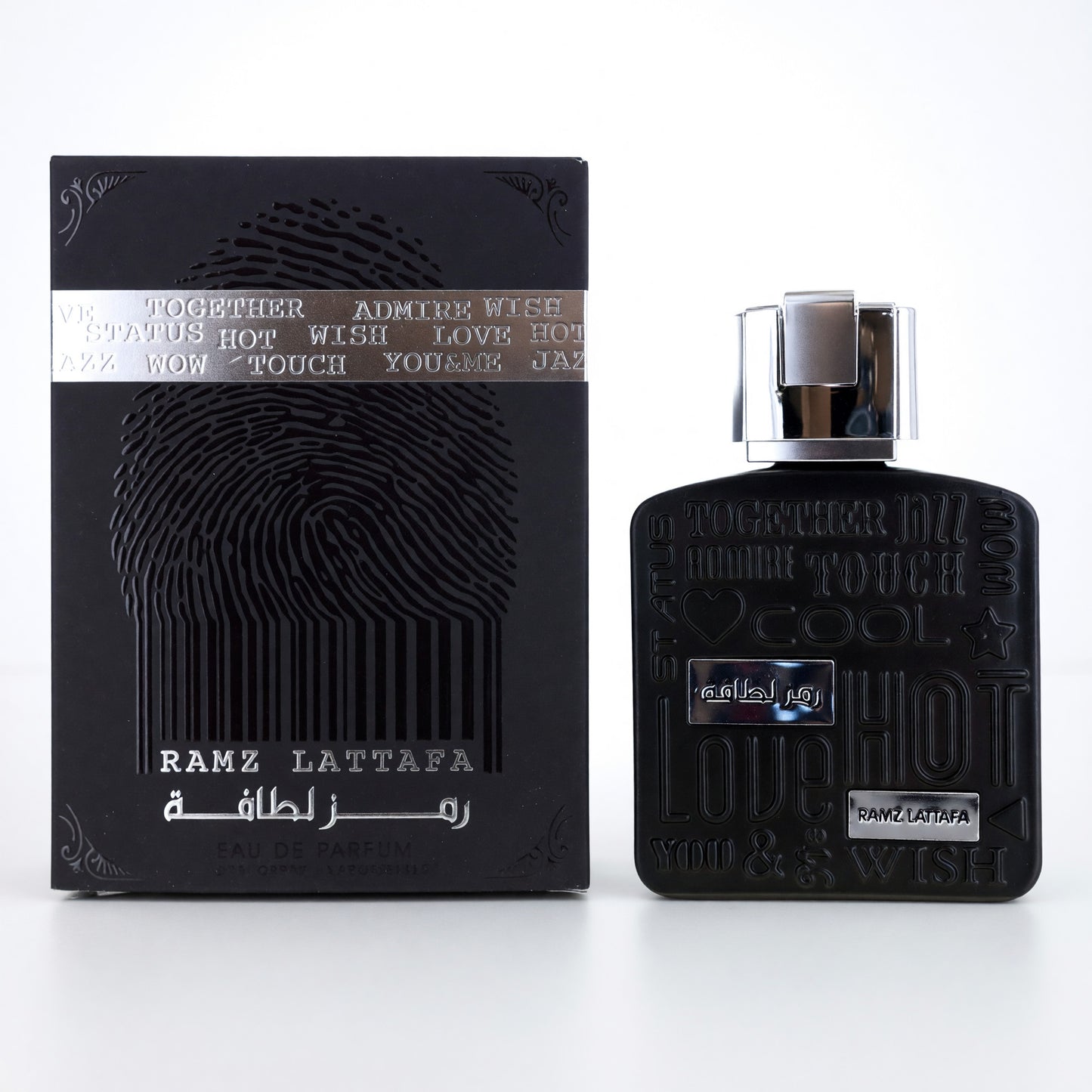 Ramz Silver by Lattafa, 3.4 oz EDP Spray for Unisex by Lattafa