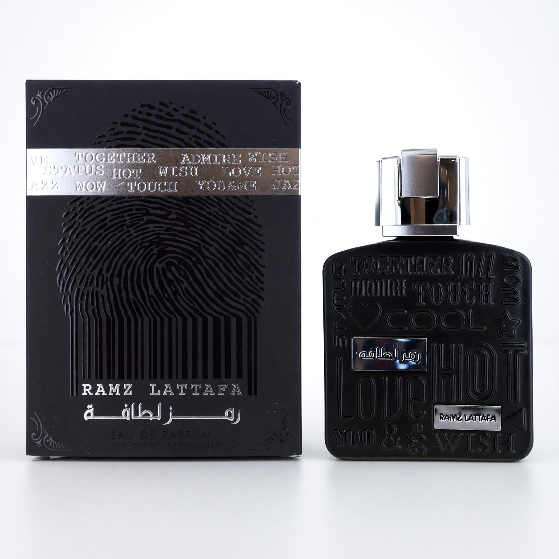Ramz Silver by Lattafa, 3.4 oz EDP Spray for Unisex by Lattafa