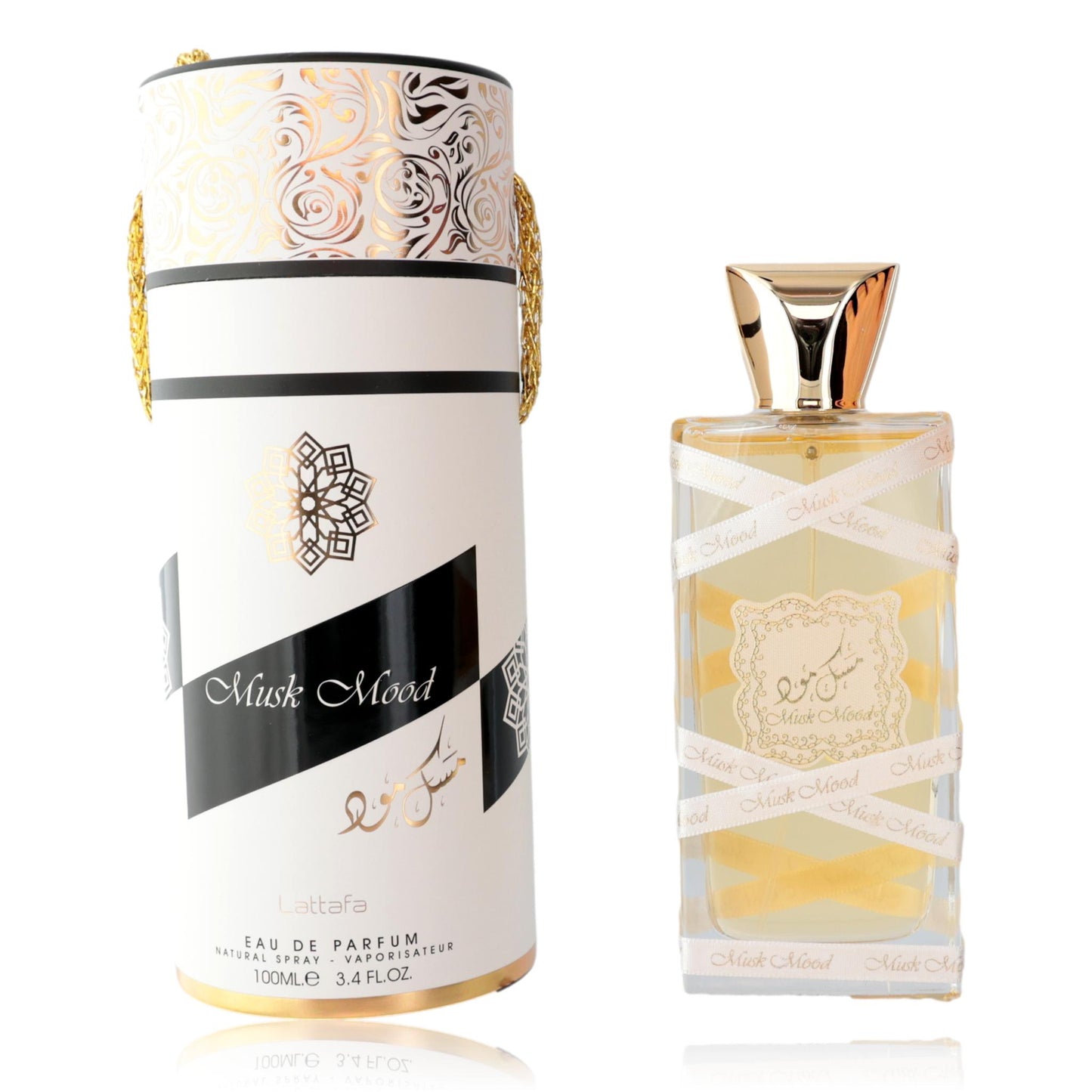 Musk Mood by Lattafa, 3.4 oz EDP Spray for Unisex by Lattafa