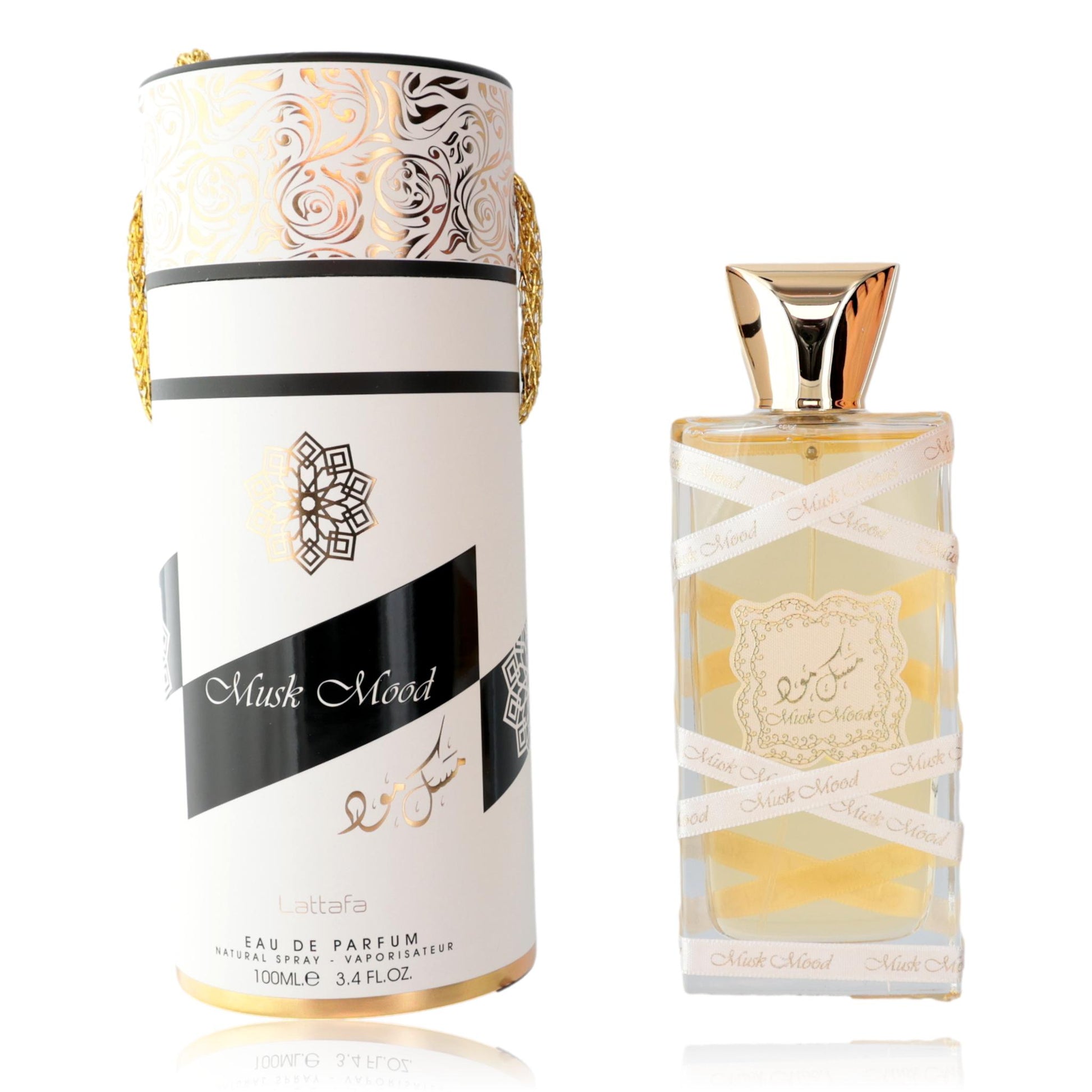 Musk Mood by Lattafa, 3.4 oz EDP Spray for Unisex by Lattafa