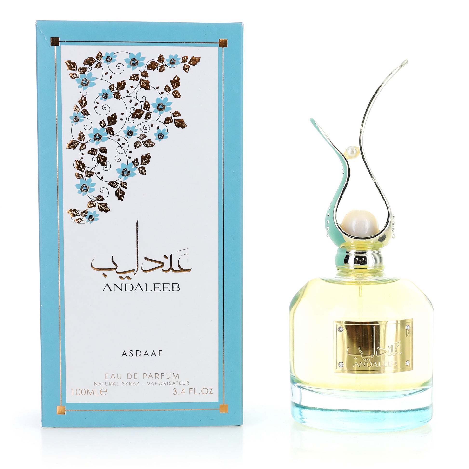 Asdaaf Andaleeb by Lattafa, 3.4 oz EDP Spray for Men by Lattafa