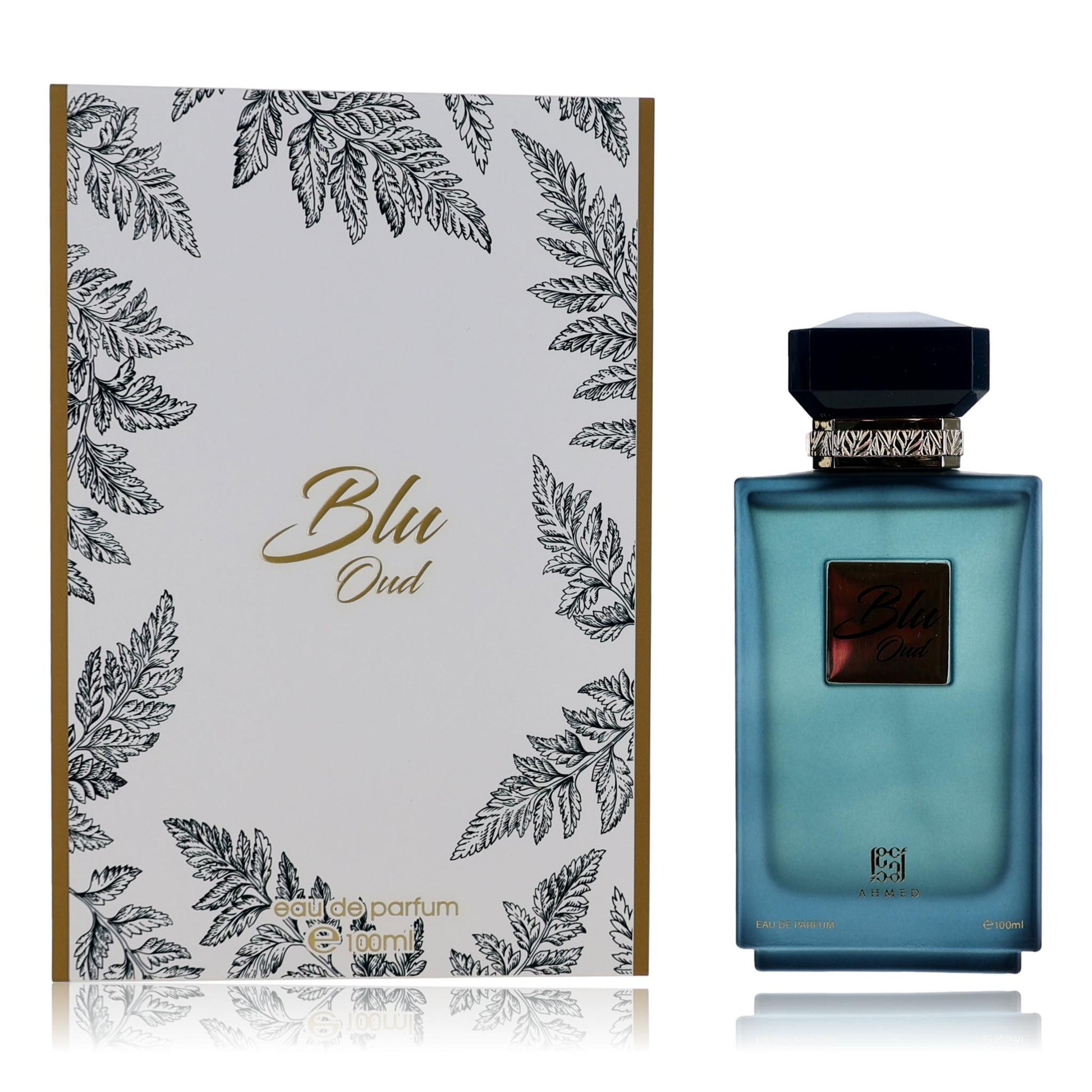 Blu Oud by Ahmed Al Maghribi, 3.4 oz EDP Spray for Unisex by Ahmed Al Maghribi
