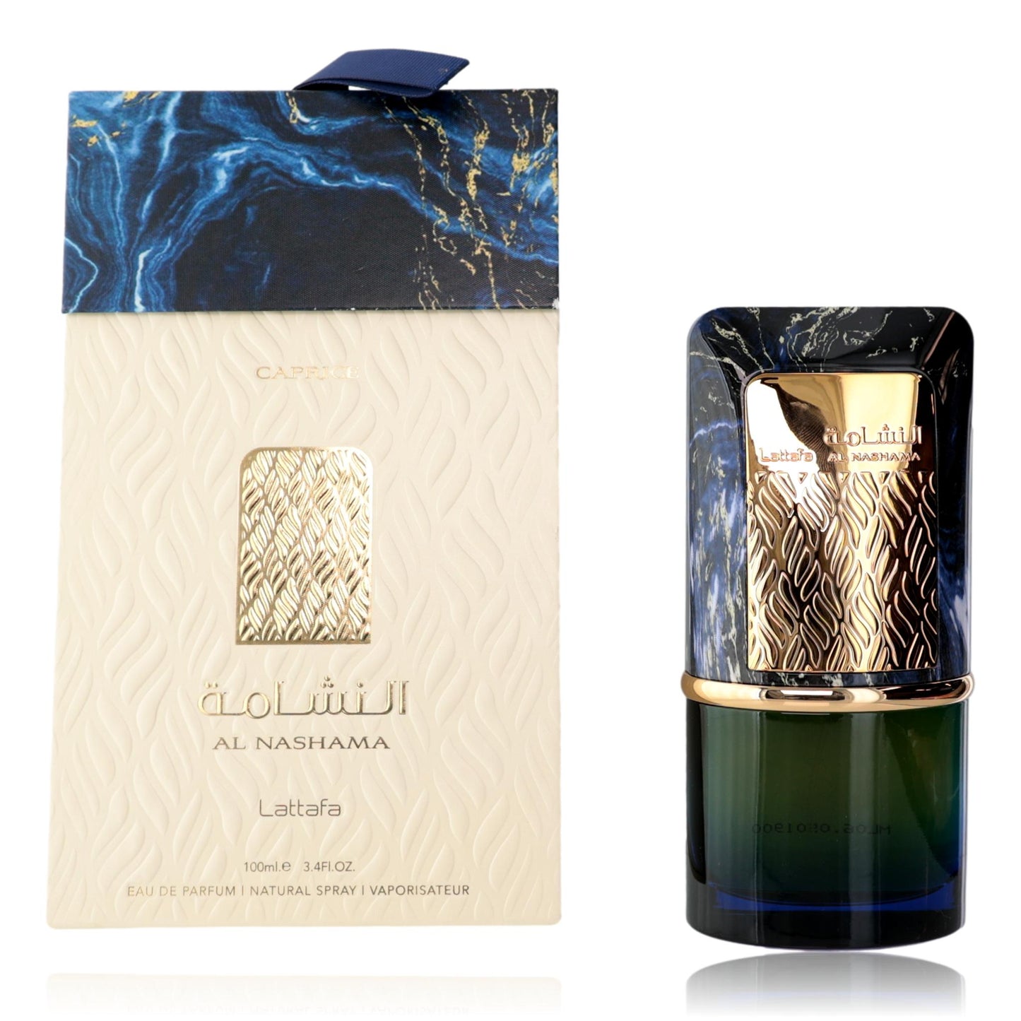 Al Nashama Caprice by Lattafa, 3.4 oz EDP Spray for Unisex by Lattafa