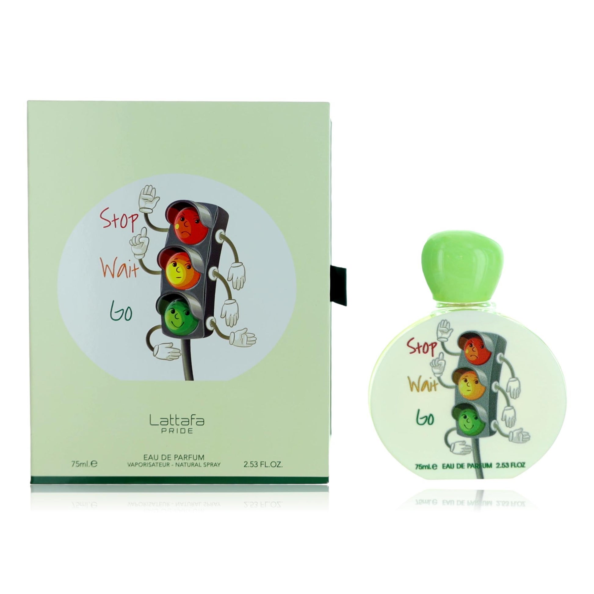 Stop Wait Go by Lattafa, 2.53 oz EDP Spray for Kids by Lattafa