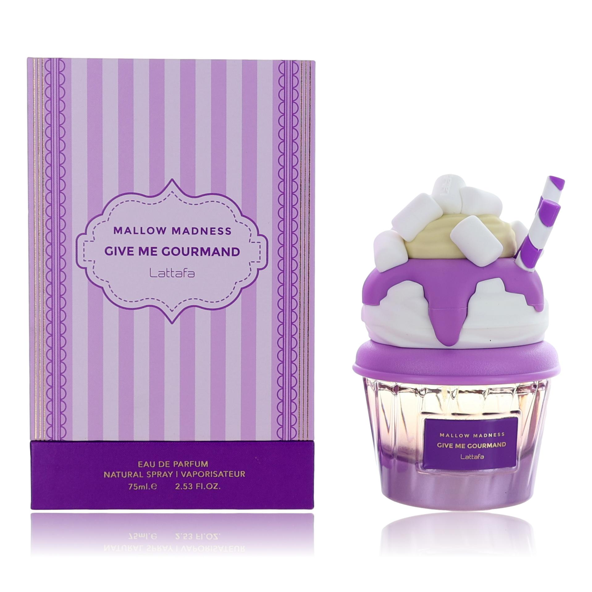 Mallow Madness Give Me Gourmand by Lattafa, 2.53oz EDP Spray women by Lattafa