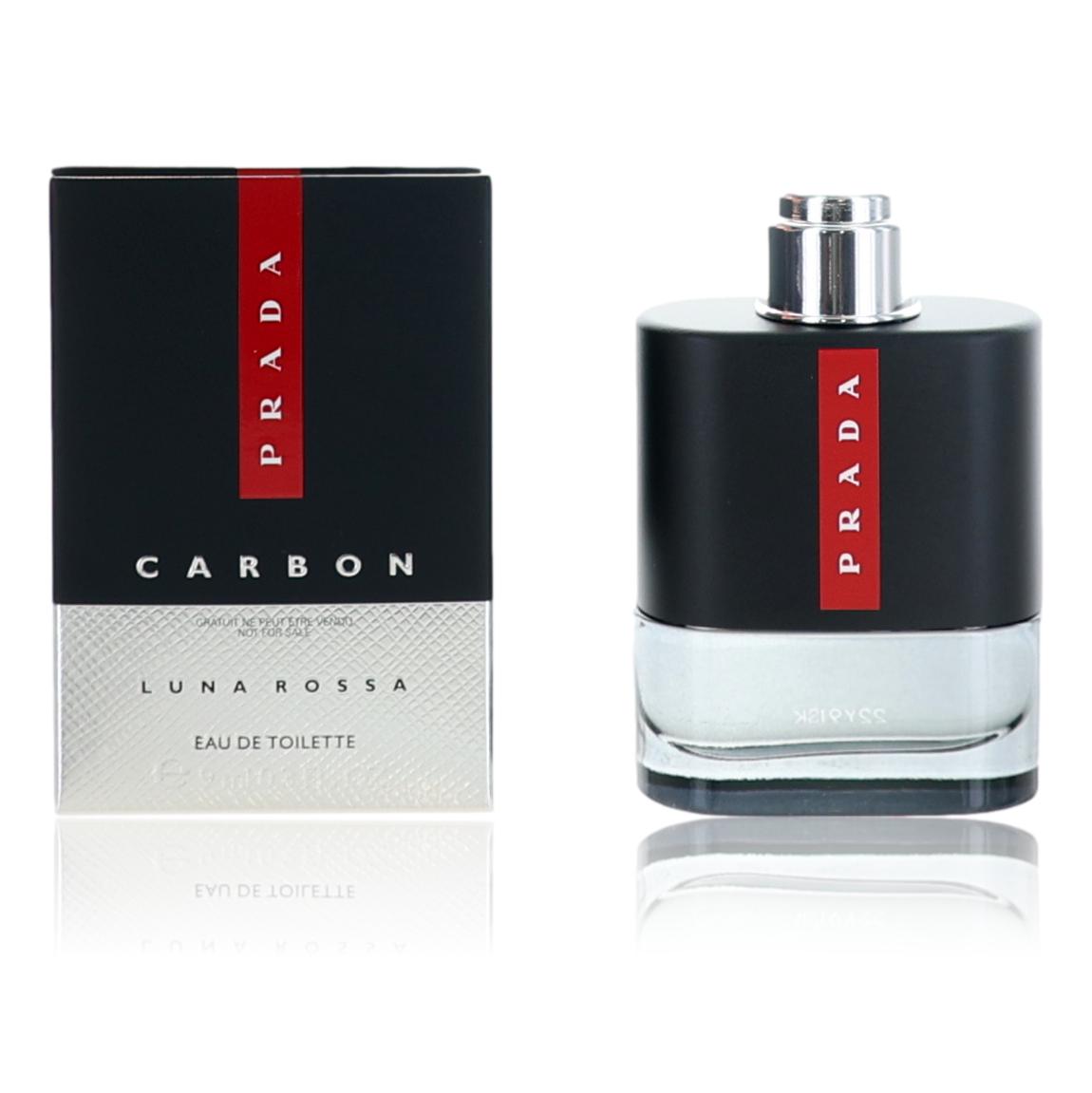 Prada Luna Rossa Carbon by Prada, 0.3 oz EDT Splash for Men by Prada
