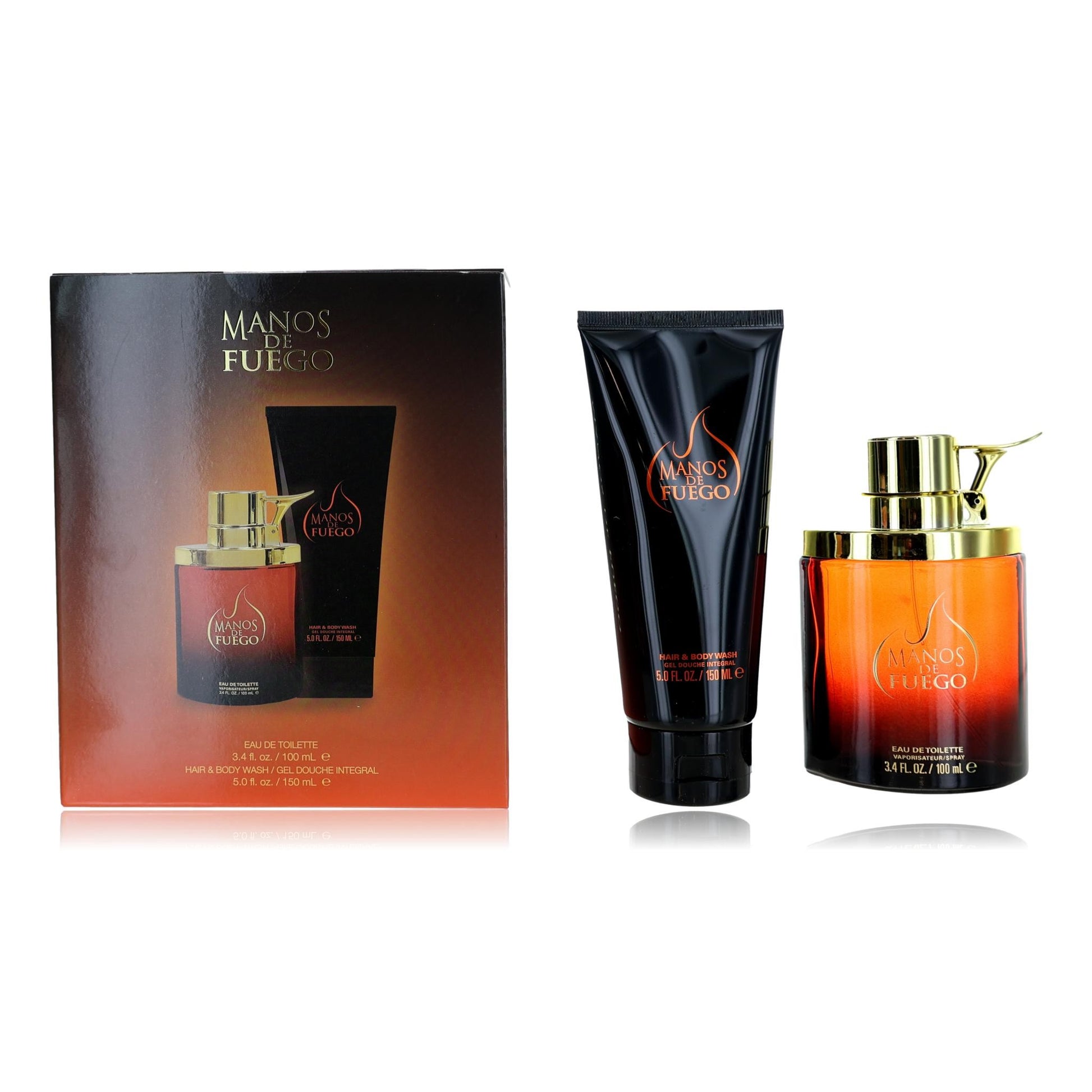 Caliente by Manos De Fuego, 2 Piece Gift Set for Men by Manos de Fuego