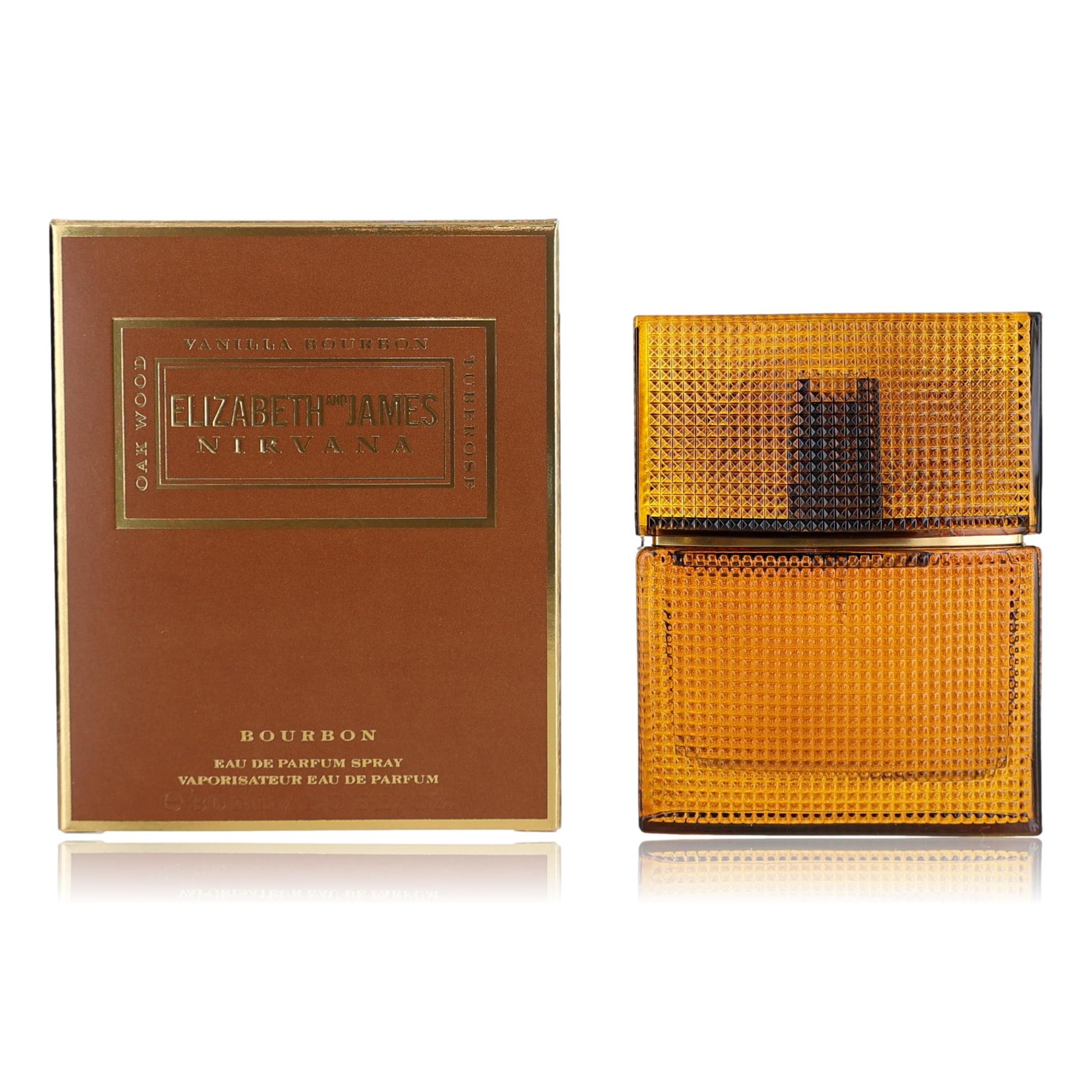 Nirvana Bourbon by Elizabeth and James, 1 oz EDP Spray for Women by Elizabeth and James