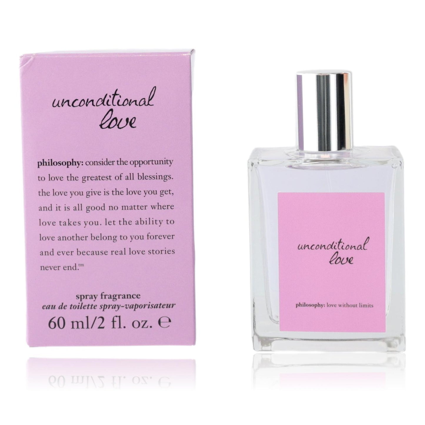 Unconditional Love by Philosophy, 2 oz EDT Spray for Women by Philosophy