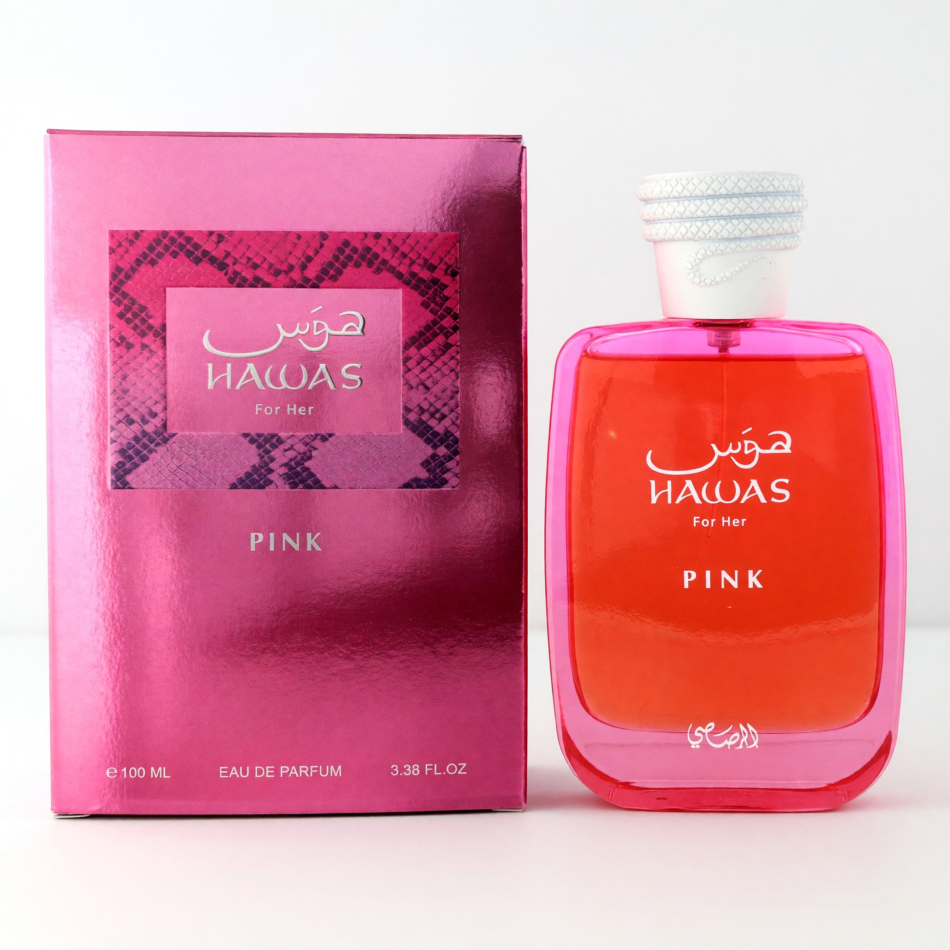 Hawas Pink by Rasasi, 3.38 oz EDP Spray for Women by Rasasi