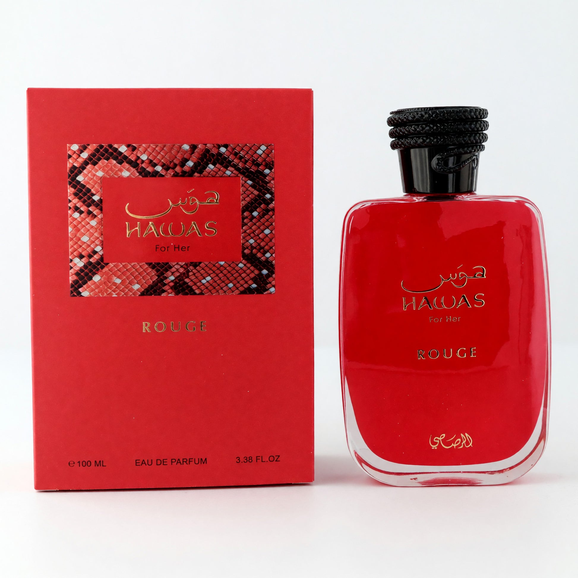 Hawas Rouge by Rasasi, 3.38 oz EDP Spray for Women by Rasasi