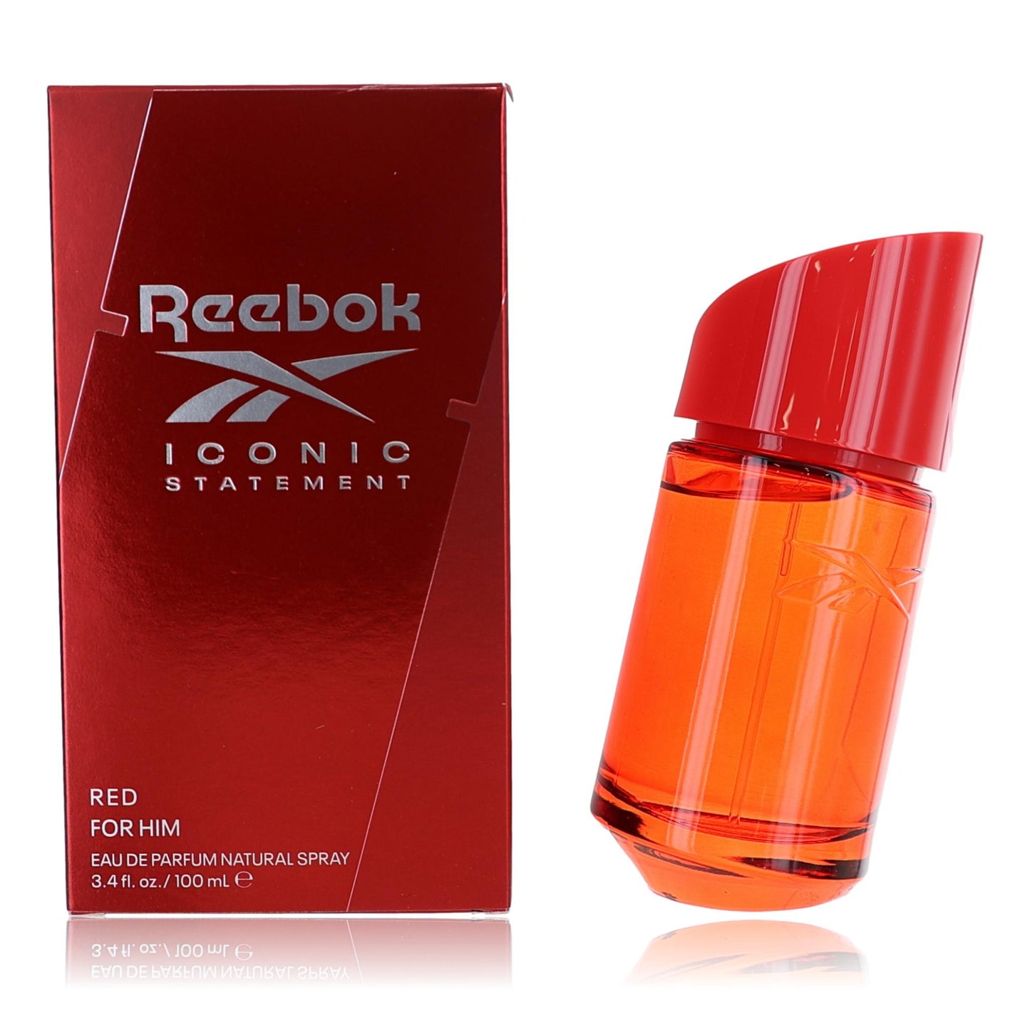 Iconic Statement Red by Reebok, 3.4 oz EDP Spray for Men by Reebok