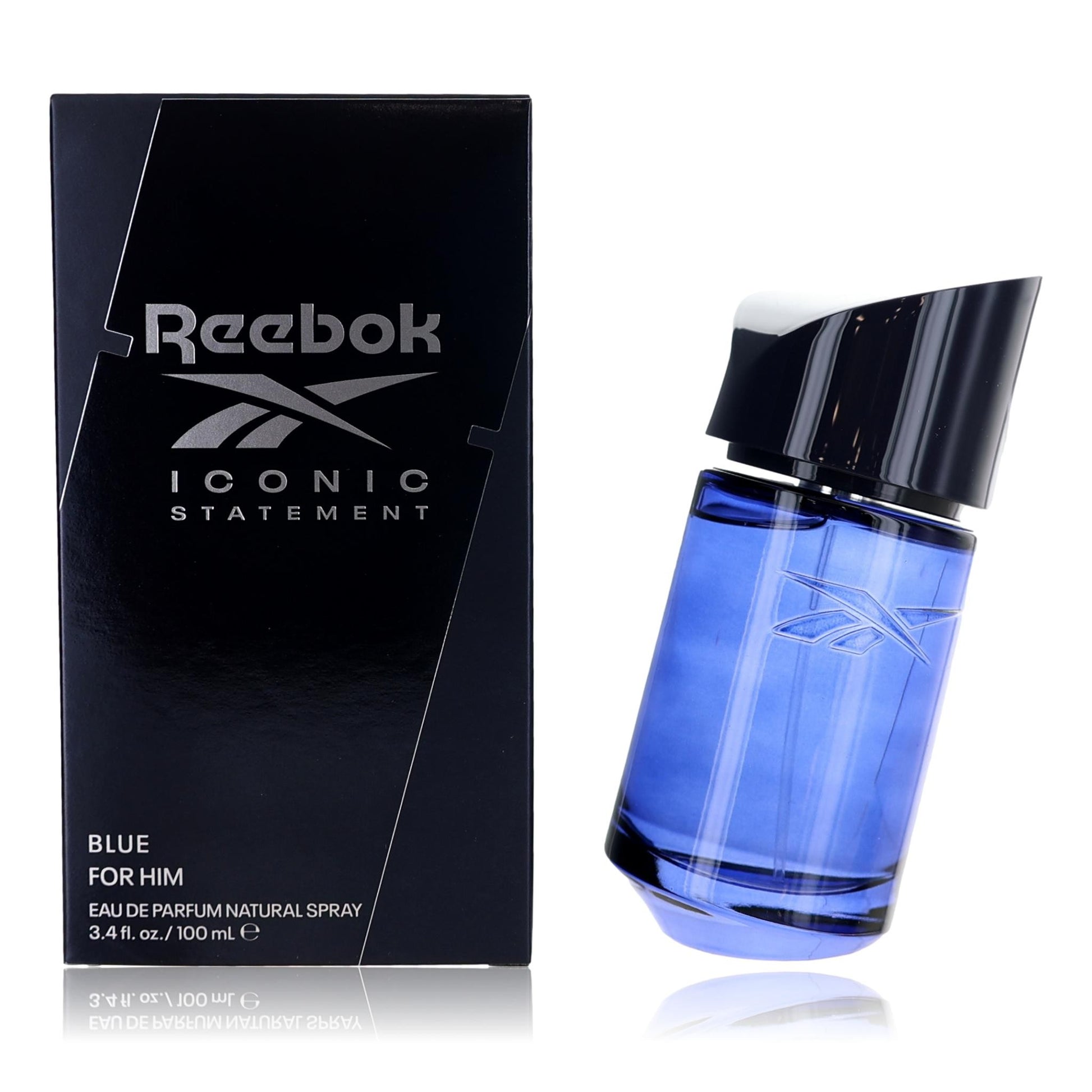 Iconic Statement Blue by Reebok, 3.4 oz EDP Spray for Men by Reebok