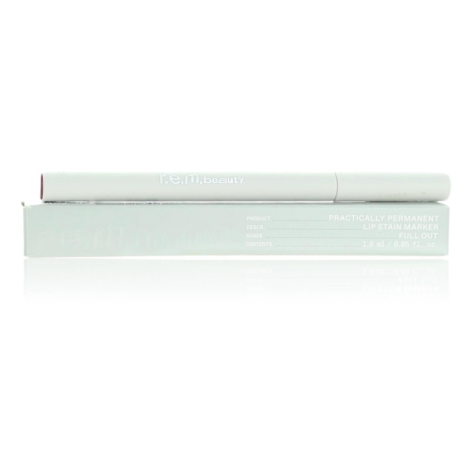 r.e.m. beauty Pracically Permanent by r.e.m. beauty, .05 oz Lip Stain Marker- Full Out by r.e.m. beauty