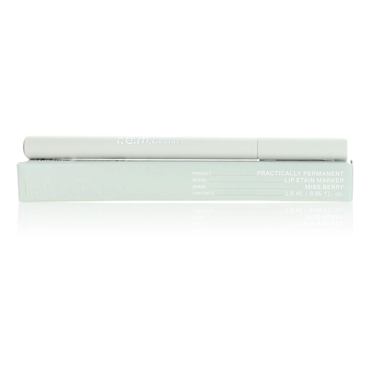 r.e.m. beauty Pracically Permanent by r.e.m. beauty, .05 oz Lip Stain Marker- Miss Berry by r.e.m. beauty
