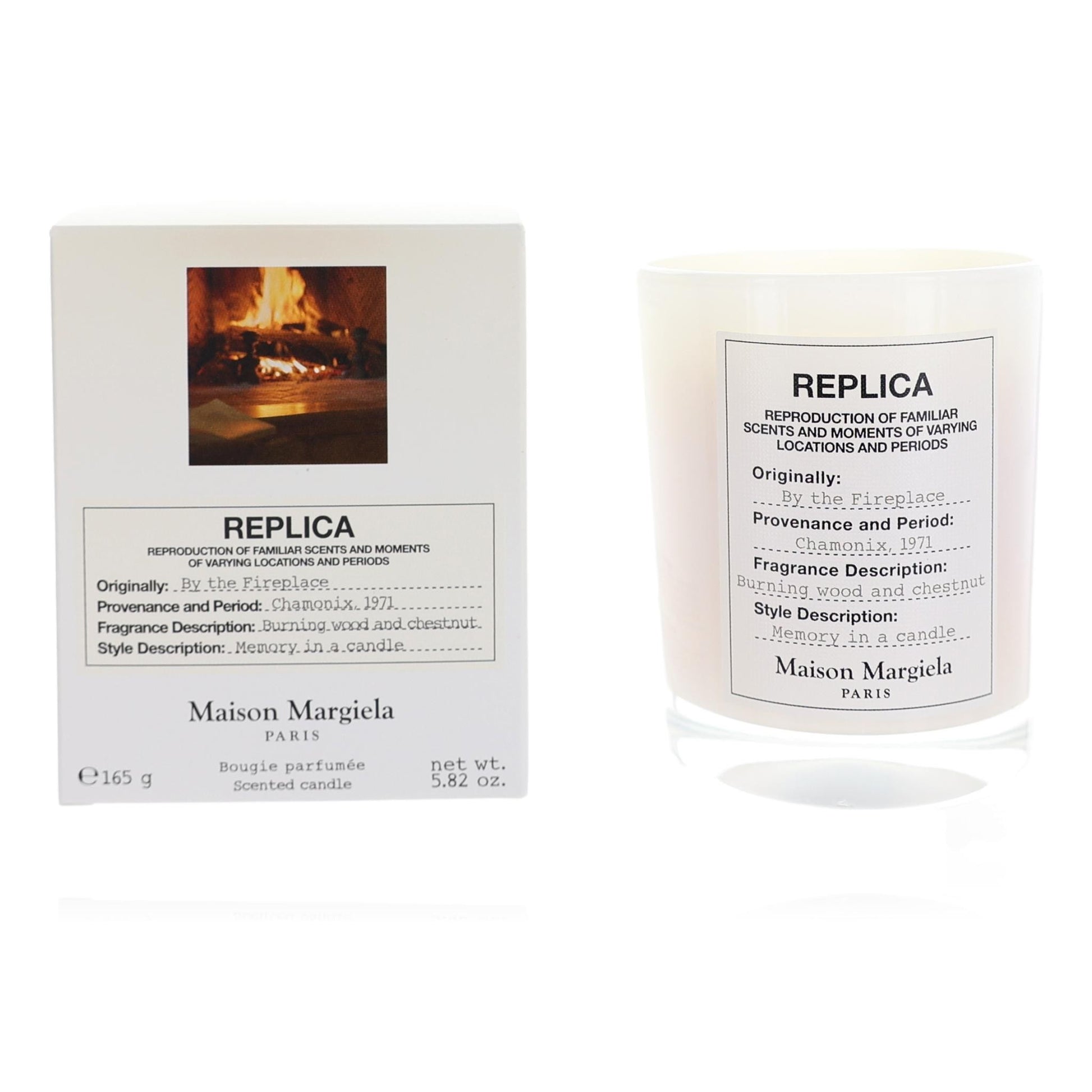 Replica By The Fireplace by Maison Margiela, 5.82 oz Scented Candle by Maison Margiela