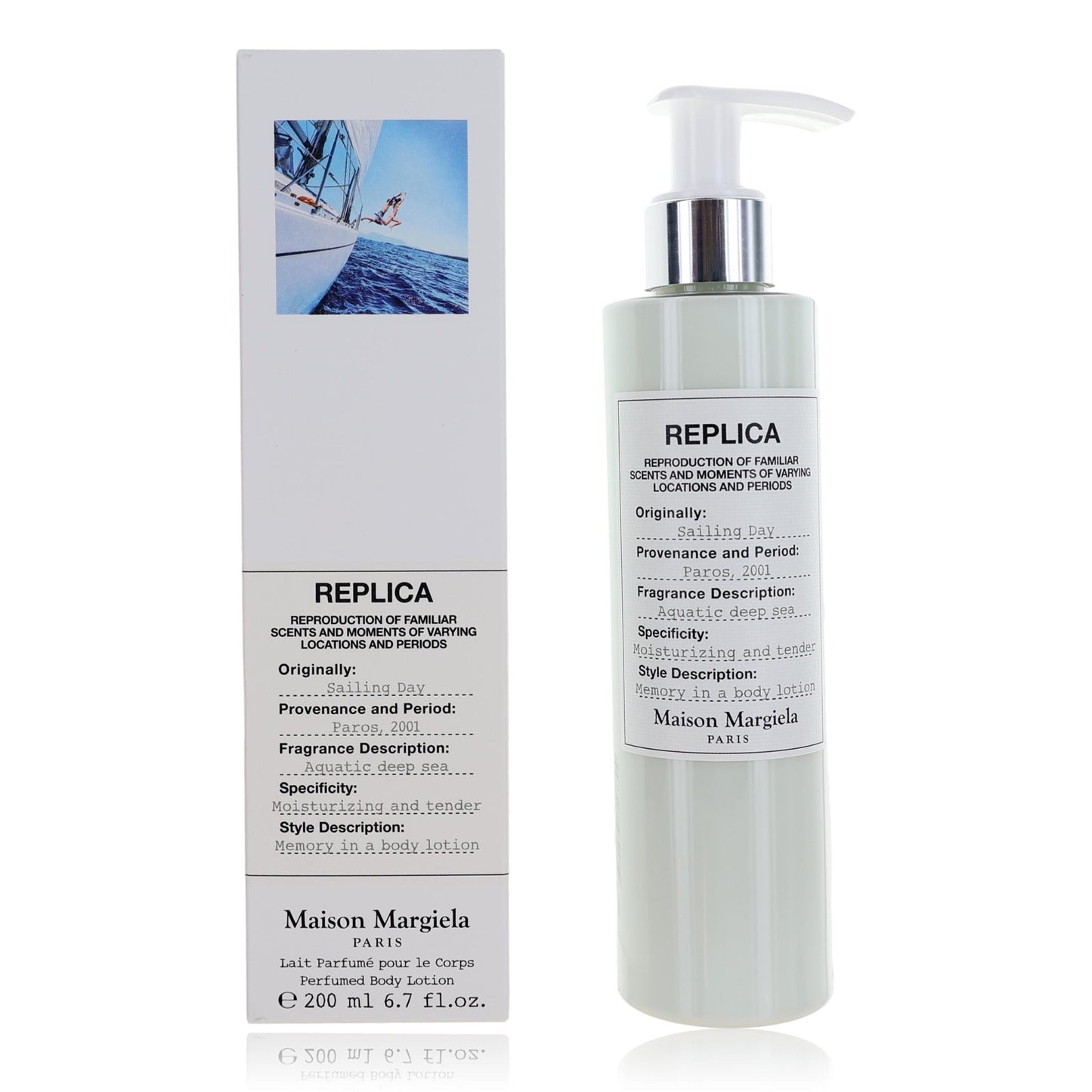 Replica Sailing Day by Maison Margiela, 6.7 oz Body Lotion for Unisex by Maison Margiela