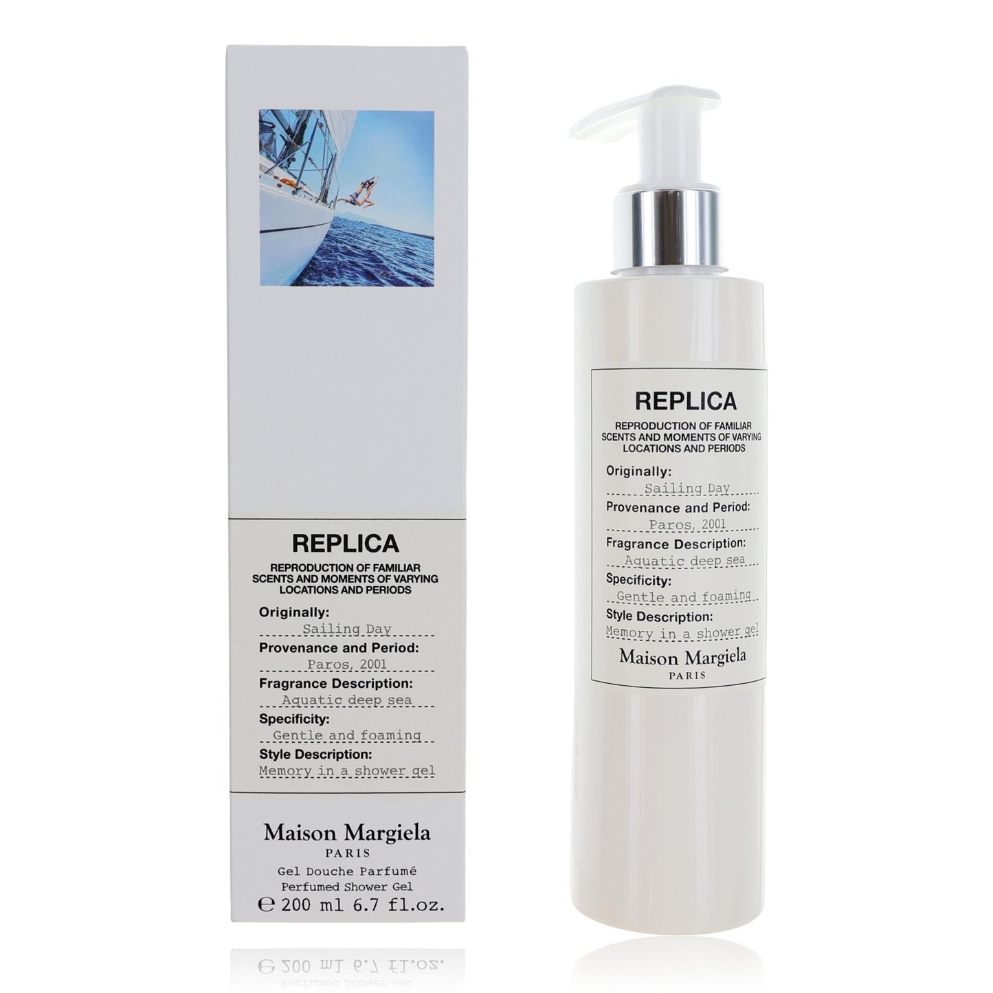 Replica Sailing Day by Maison Margiela, 6.7 oz Shower Gel for Unisex by Maison Margiela