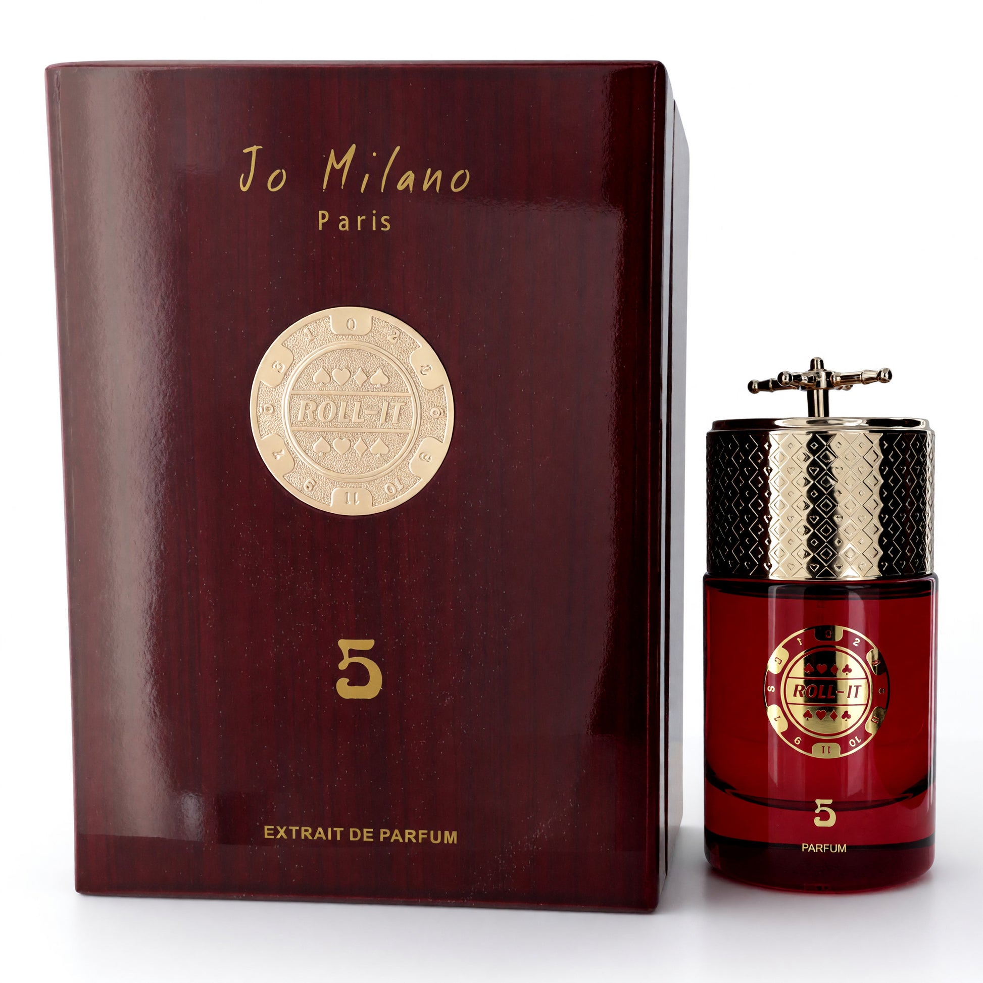 Roll It 5 by Jo Milano, 3.4 oz Extrait de Parfum Spray for Unisex by Jo Milano
