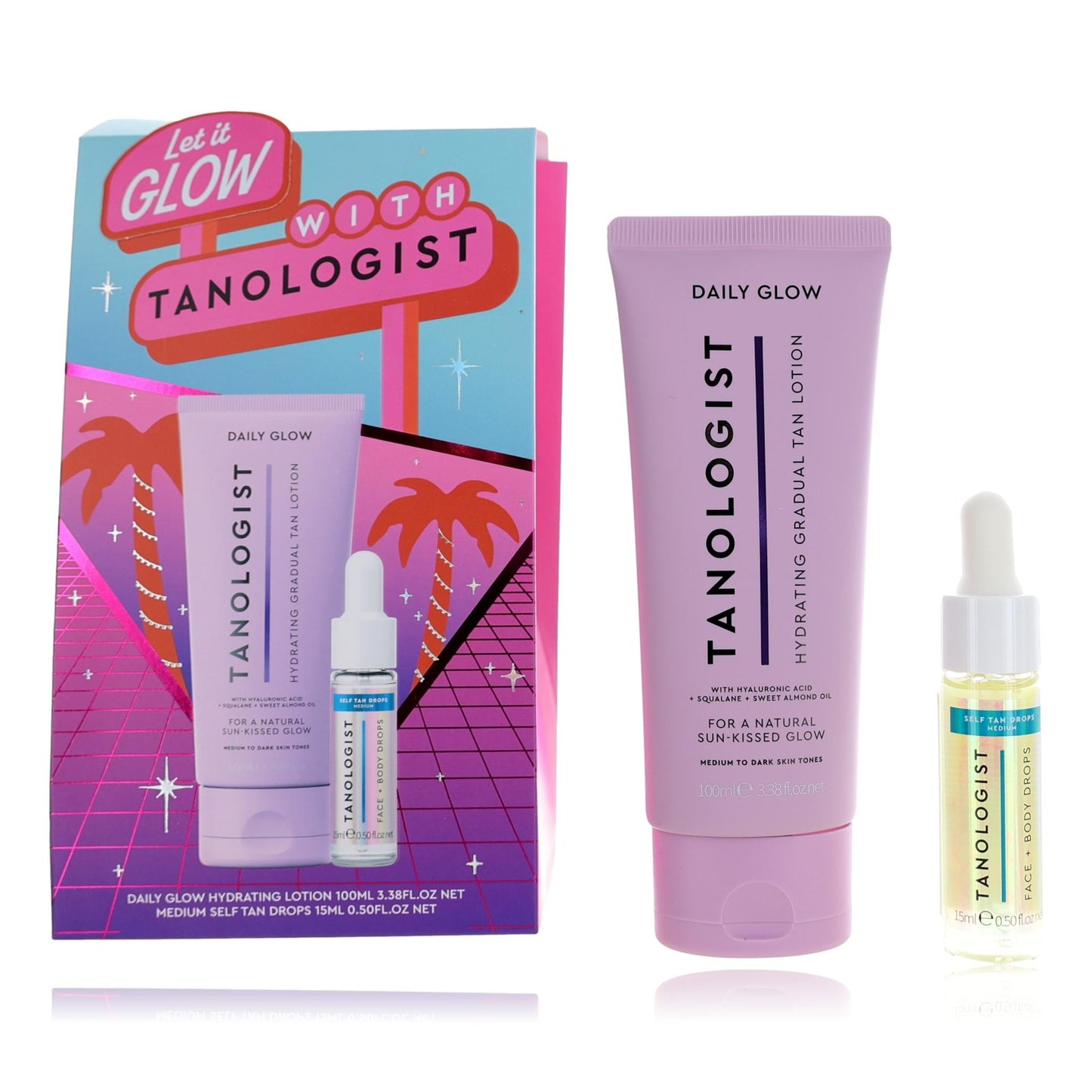 Tanologist Let it Glow by Tanologist, 2 Piece Gift Set by Tanologist