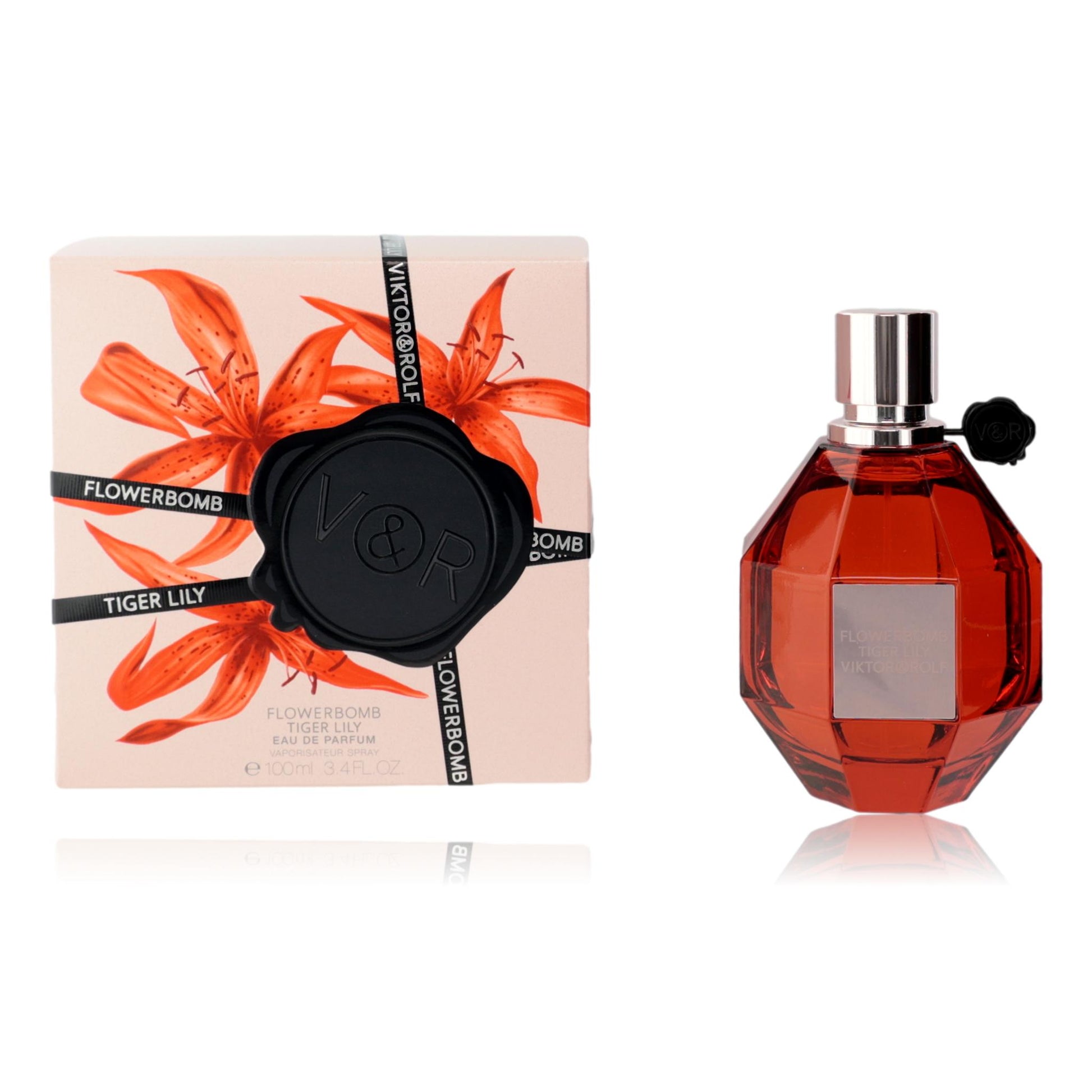 Flowerbomb Tiger Lily by Viktor & Rolf, 3.4 oz EDP Spray for Women by Viktor & Rolf