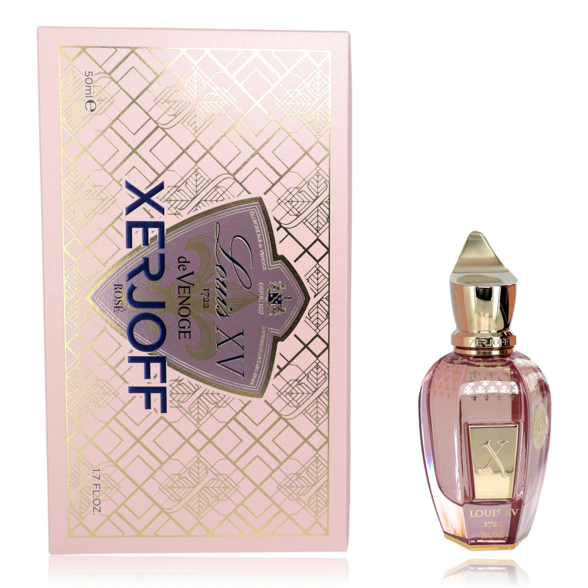 Louis XV 1722 Rose by Xerjoff, 1.7 oz Parfum Spray for Unisex by Xerjoff