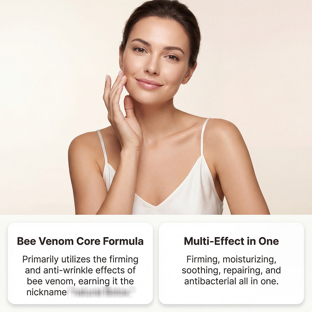 Bee Venom & Hyaluronic Acid Skin Cream – Honey, Shea Butter & Aloe Vera, 60G