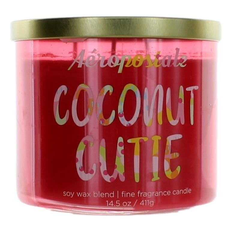 Aeropostale 14.5 oz Soy Wax Blend 3 Wick Candle - Coconut Cutie by Aeropostale