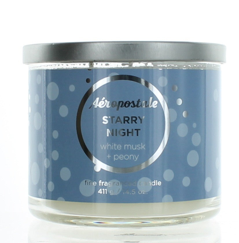 Aeropostale 14.5 oz Soy Wax Blend 3 Wick Candle - Starry Night by Aeropostale