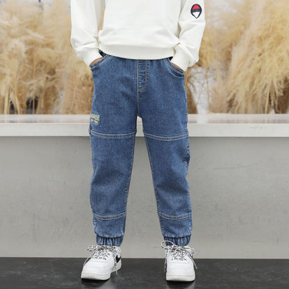 Boys' Jeans Spring And Autumn Models New Spring by Baby Joy