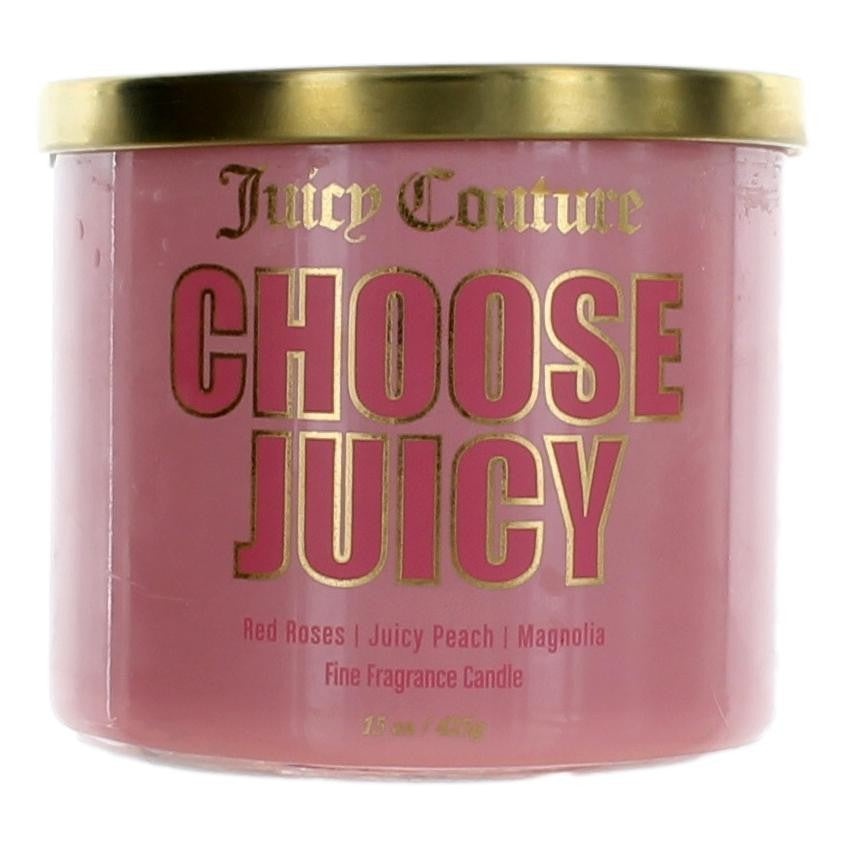 Juicy Couture 14.5 oz Soy Wax Blend 3 Wick Candle - Choose Juicy by Juicy Couture