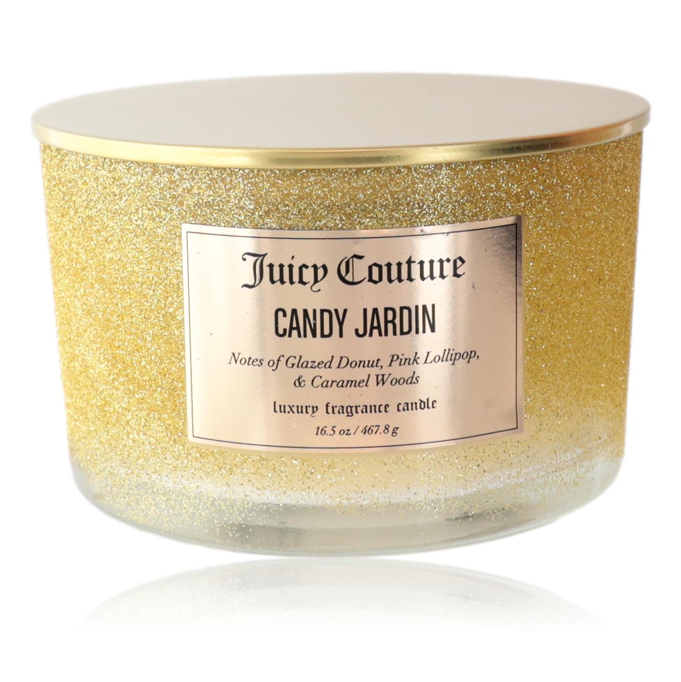 Juicy Couture 16.5 oz Soy Wax Blend 3 Wick Candle - Candy Jardin by Juicy Couture