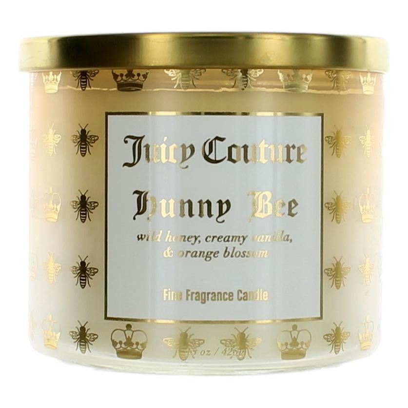 Juicy Couture 14.5 oz Soy Wax Blend 3 Wick Candle - Hunny Bee by Juicy Couture