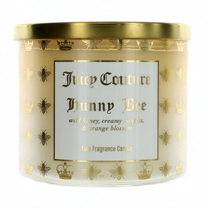 Juicy Couture 14.5 oz Soy Wax Blend 3 Wick Candle - Hunny Bee